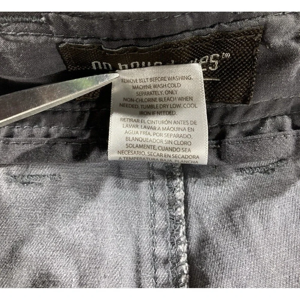 No Boundaries Chino Shorts Men's Size 36 Style NM15300T Grey Floral‎